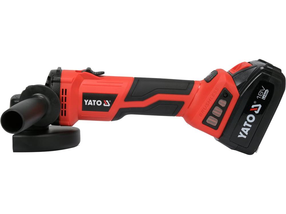ANGLE GRINDER 18V SPEED ADJ. - 2X 4AH (YT-828295)