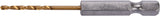 METAL DRILL WITH HEX SHANK 2,0MM TITAN (YT-44751)