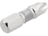 SCREWDRIVER BITS 1/4 25MM PH3 2 PCS NI (YT-78002)