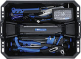 TOOL CARRYING CASE | REINFORCED PLASTIC | INCL. TOOL ASSORTMENT | 66 PCS. (70224)
