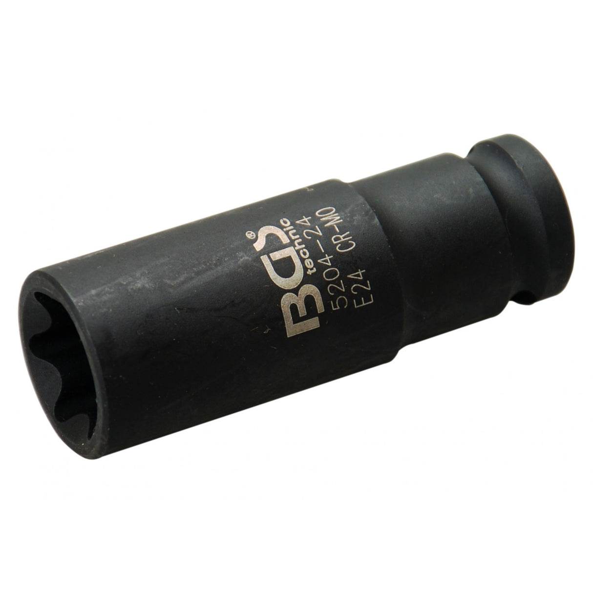 IMPACT SOCKET E-TYPE, DEEP | 12.5 MM (1/2") DRIVE | E24 (5204-24)