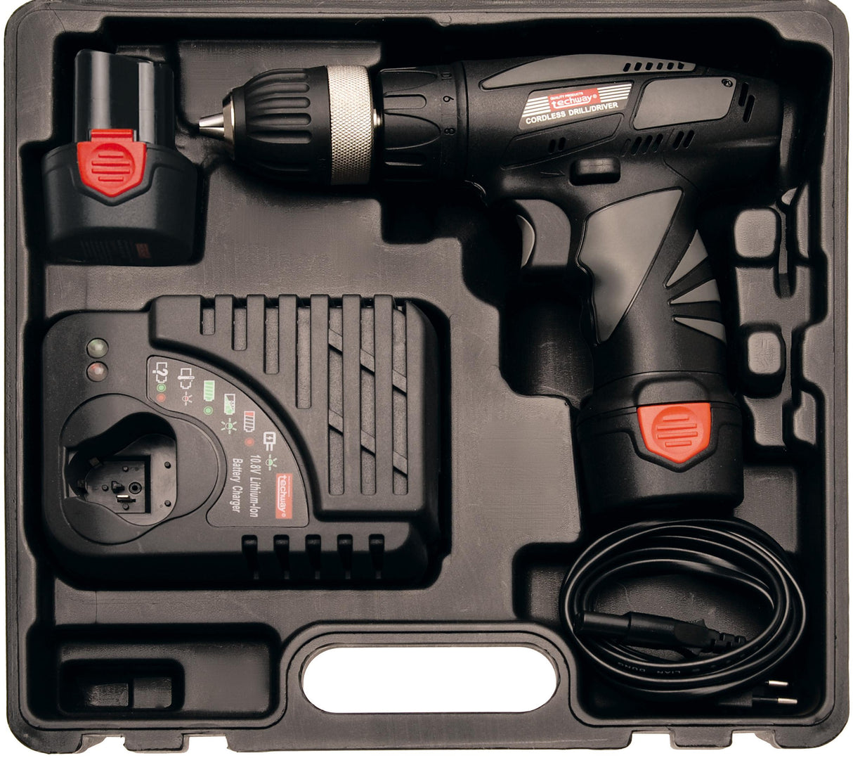 CORDLESS DRILL | 11 NM | MAX. 800 RPM | LI-ION | 10.8 V (9931)