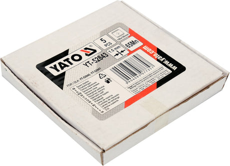 SPARE BLADES 100MM 4" 65MN 5PCS (YT-52843)