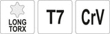 TORX KEY LONG T7 (YT-05491)