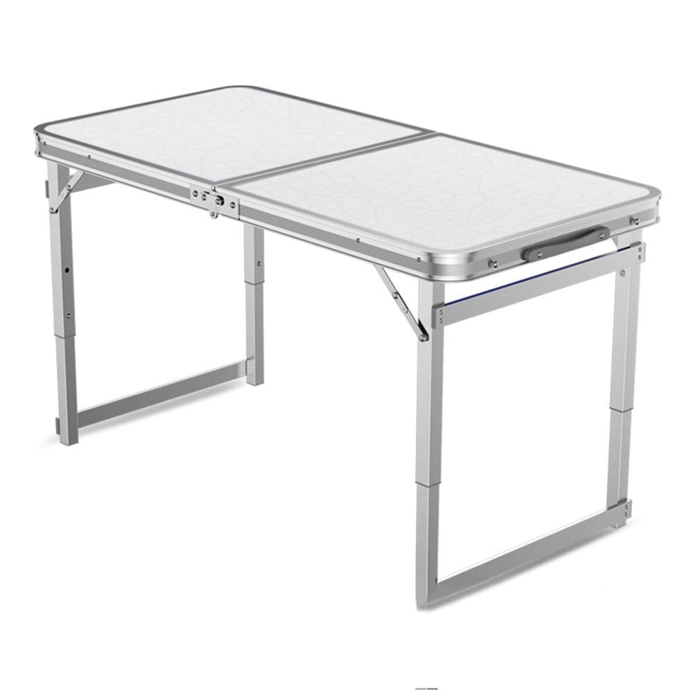 FOLDABLE TABLE / COUNTER | ALUMINUM | SQUARE TUBE | ADJUSTABLE HEIGHT (LC02)