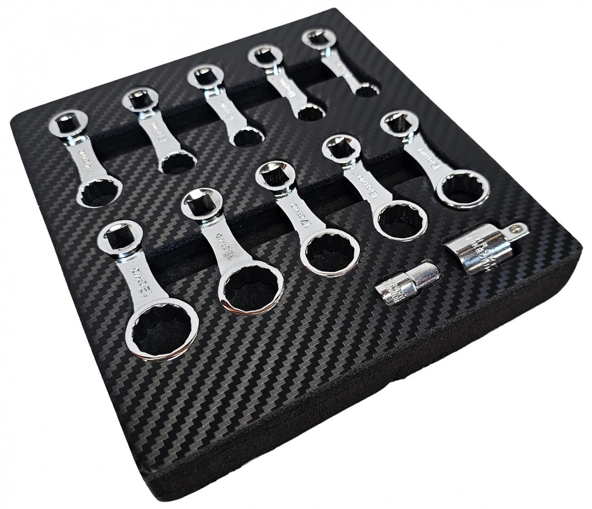 TORQUE ADAPTER SET | 42CR-MO | 10 MM (3/8") | 10 - 19 MM | 12 PCS. (SK82912S)