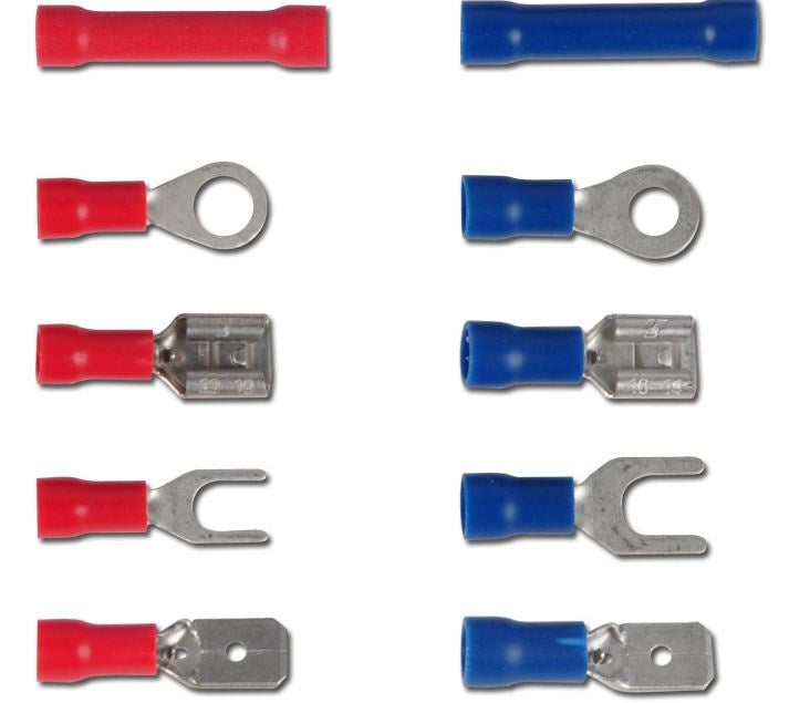 CRIMPING PLIERS SET | WITH 2 PAIRS OF JAWS | WITH CABLE LUG ASSORTMENT | 1000 PCS. (1411)