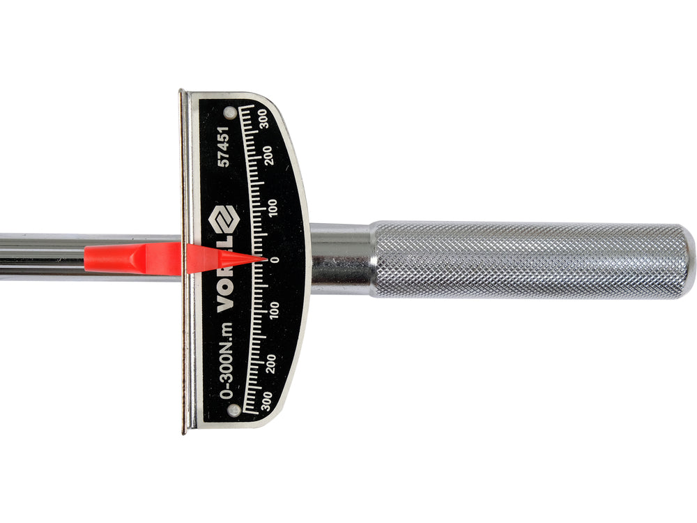 BEAM TORQUE WRENCH 1/2" 0-300NM (57451)