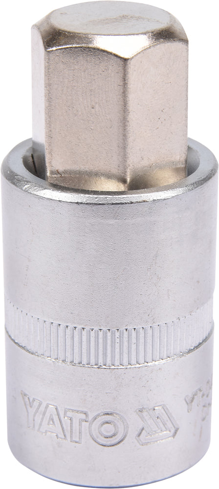SOCKET BIT HEX 1/2" 17MM L55MM (YT-04388)