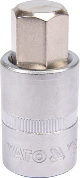 SOCKET BIT HEX 1/2" 17MM L55MM (YT-04388)