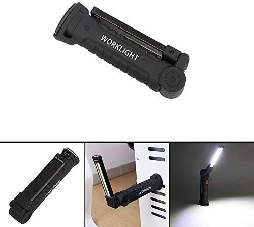 WORK LAMP RECHARGEABLE | ALUMINUM + ABS + RUBBER | 3W COB | USB (FD-8652)