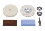 POLISHING PADS AND PASTE SET | Ø 100 MM | 5 PCS. (CP05)