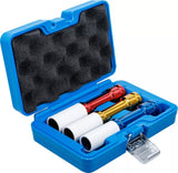PROTECTIVE IMPACT SOCKET SET | 12.5 MM (1/2") DRIVE | 150 MM DEEP | 17 / 19 / 21 MM | 3 PCS. (7100)
