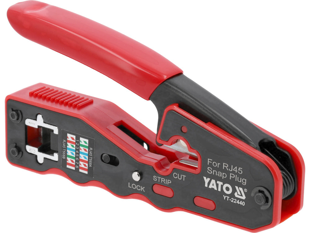 RJ-45 PASS THROUGH CRIMPING TOOL (YT-22440)