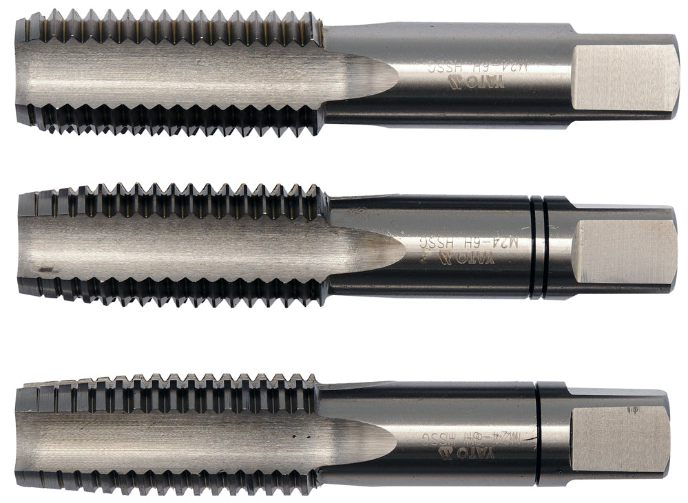 TAPS 3 PCS. M27X3.0 HSS/M2 (YT-2928)