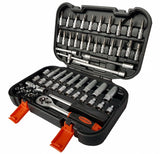 SOCKET AND RATCHET SET | 6.3 MM (1/4") | 56 PCS. (ES141056)