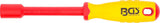 VDE SOCKET SCREWDRIVER | HEXAGON | 14 MM | BLADE LENGTH 125 MM (71094)
