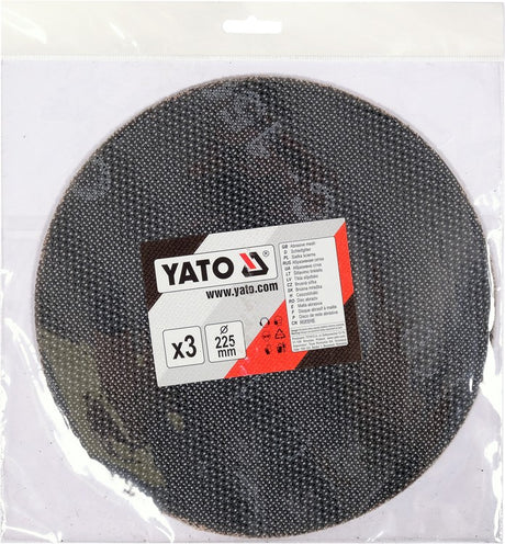ABRASIVE DISC 225MM 3PCS P150 (YT-845843)
