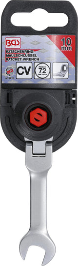 RATCHET COMBINATION WRENCH | SHORT | ADJUSTABLE | 10 MM (6910)