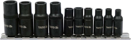 10 PCS TAPPING SOCKET SET (YT-29280)