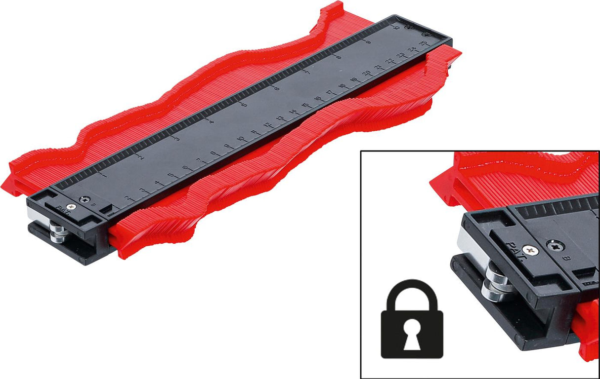 CONTOUR GAUGE | 250 MM | LOCKABLE (7081)