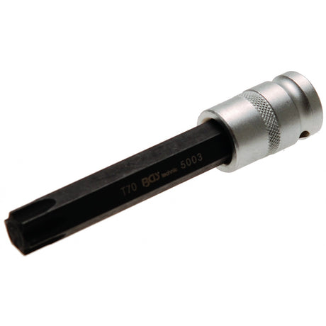 Hylsyyn paineruuvattu ruuvikärki | pituus 120 mm | 12,5 mm (1/2") | T-Star (Torx) T70 (5003)