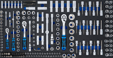 TOOL TRAY XL: SOCKET SET | 216 PCS. (74434)