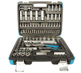 SOCKET SET | 6.3 MM (1/4") + 12.5 MM (1/2") | 108 PCS. (KR121108B)