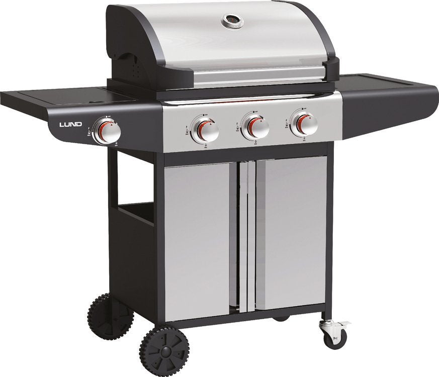 OUTDOOR GRILL | GAS | 3 + 1 | STAINLESS STEEL | 12.8 KW (99651)