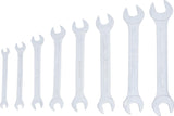 DOUBLE OPEN END SPANNER SET | 6 - 22 MM | 8 PCS. (30600)