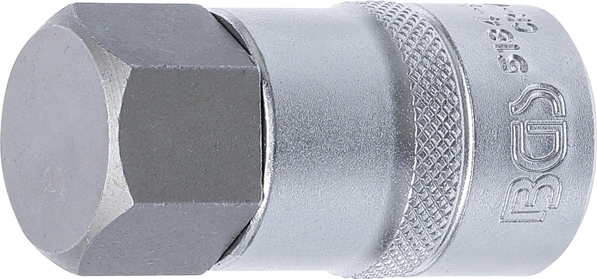 BIT SOCKET | 12.5 MM (1/2") | INTERNAL HEXAGON 24 MM (5184-H24)