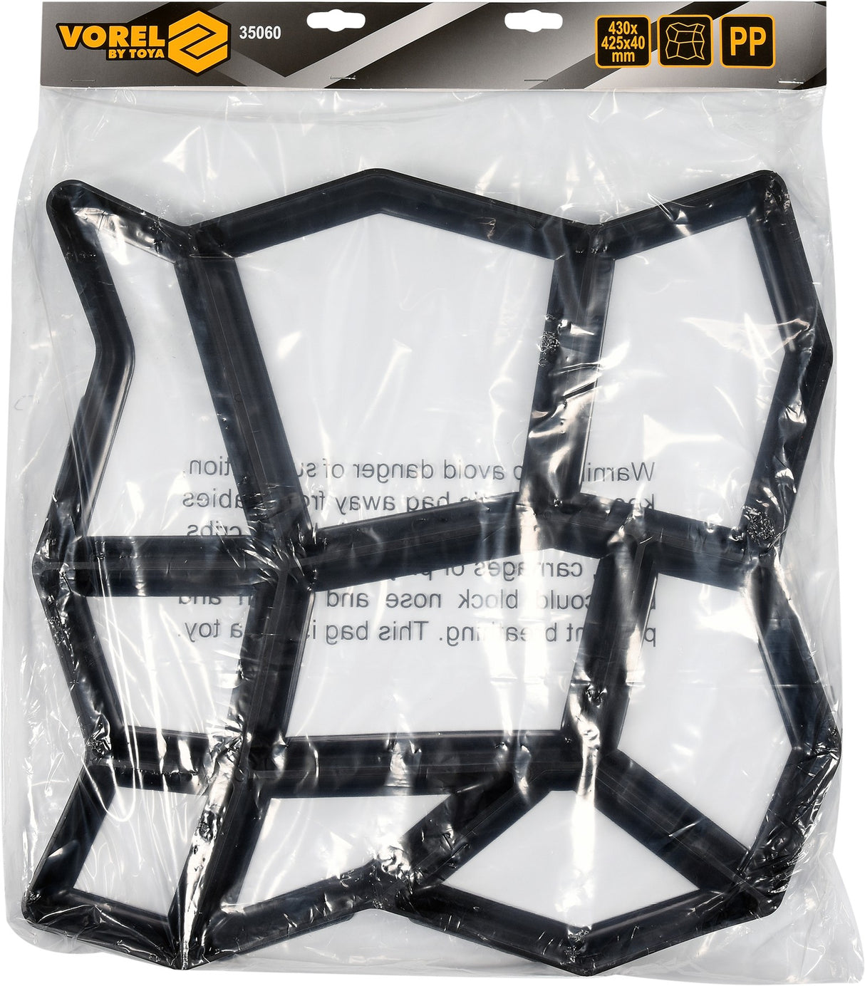DIY GARDEN PAVING STONE MOULD (35060)