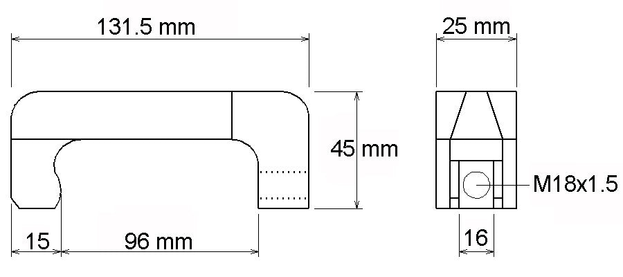 INJECTOR PULLER HOOK | 16 MM (7777-3)