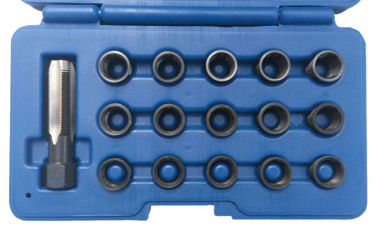 SPARK PLUG THREAD REPAIR KIT | M14 X 1.25 MM | 16 PCS. (149E)