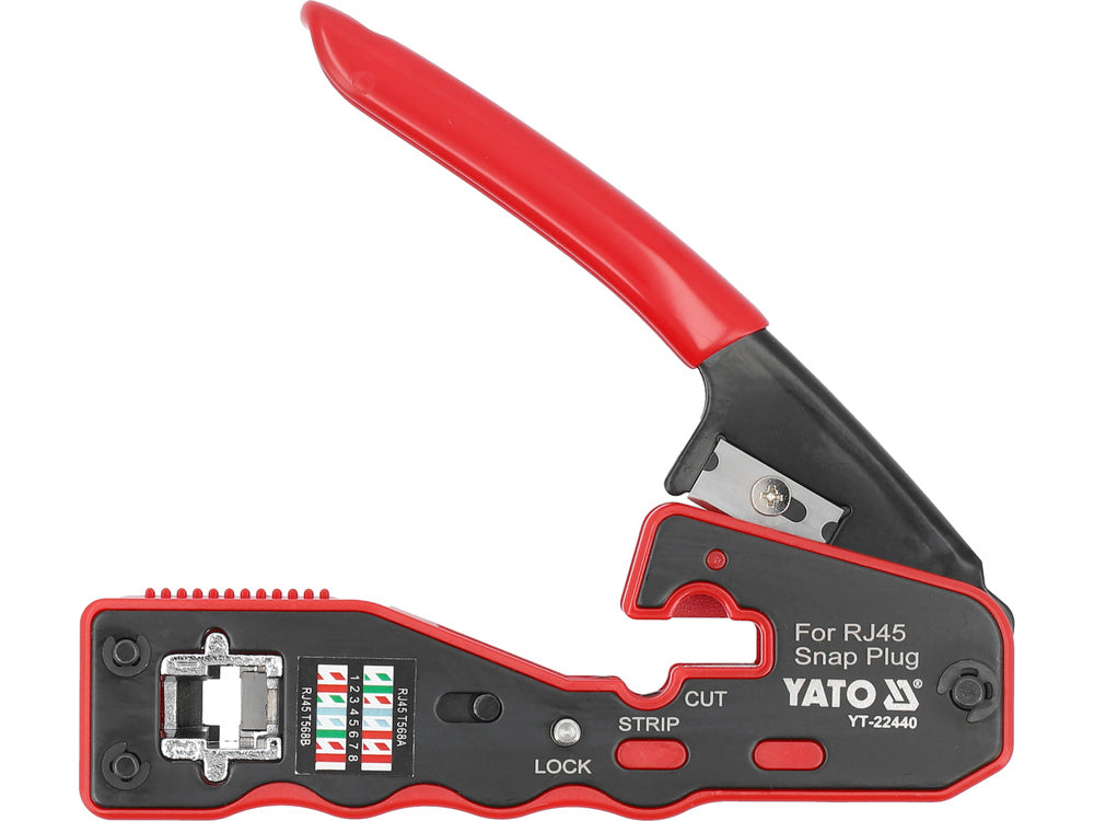RJ-45 PASS THROUGH CRIMPING TOOL (YT-22440)