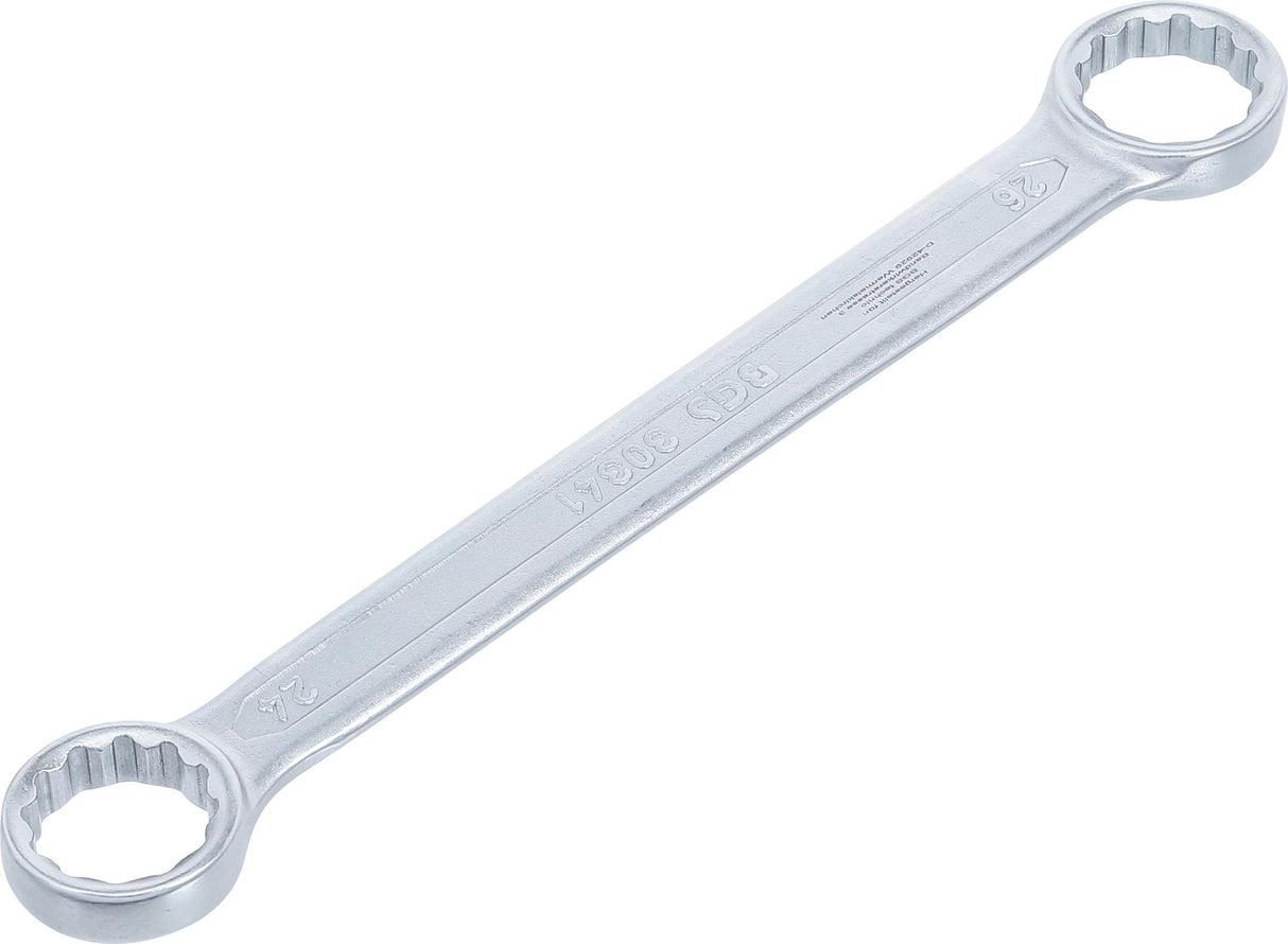 DOUBLE RING SPANNER | EXTRA FLAT | 24 X 26 MM (30341B)