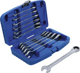 RATCHET COMBINATION WRENCH SET | 8 - 19 MM | 12 PCS. (6541)