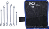 DOUBLE RING SPANNER SET | DEEP OFFSET ENDS | INCH SIZES | 1/4" - 3/4" | 6 PCS. (32105)