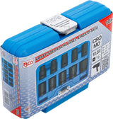 IMPACT SOCKET SET, HEXAGON | 12.5 MM (1/2") DRIVE | 10 - 24 MM | 10 PCS. (5205)