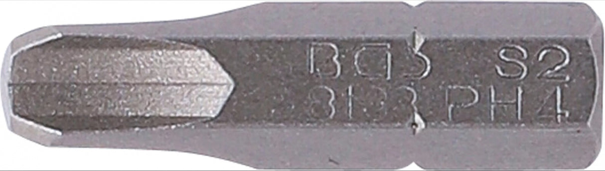 BIT | LENGTH 25 MM | 6.3 MM (1/4") DRIVE | CROSS SLOT PH4 (8188)