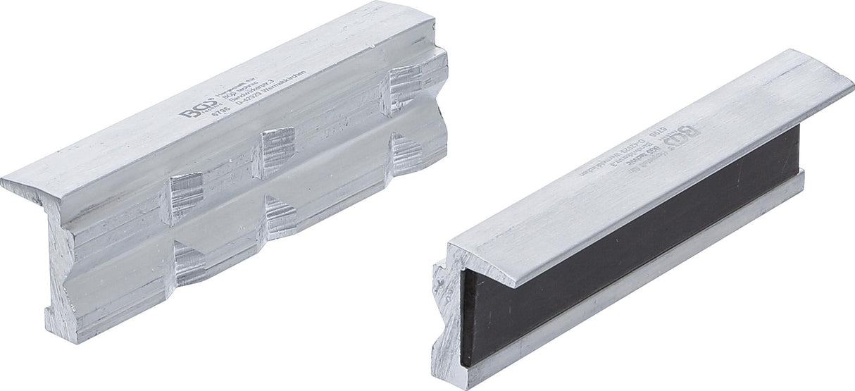 BENCH VICE JAW PROTECTORS | ALUMINIUM | 100 MM | 2 PCS. (6796)