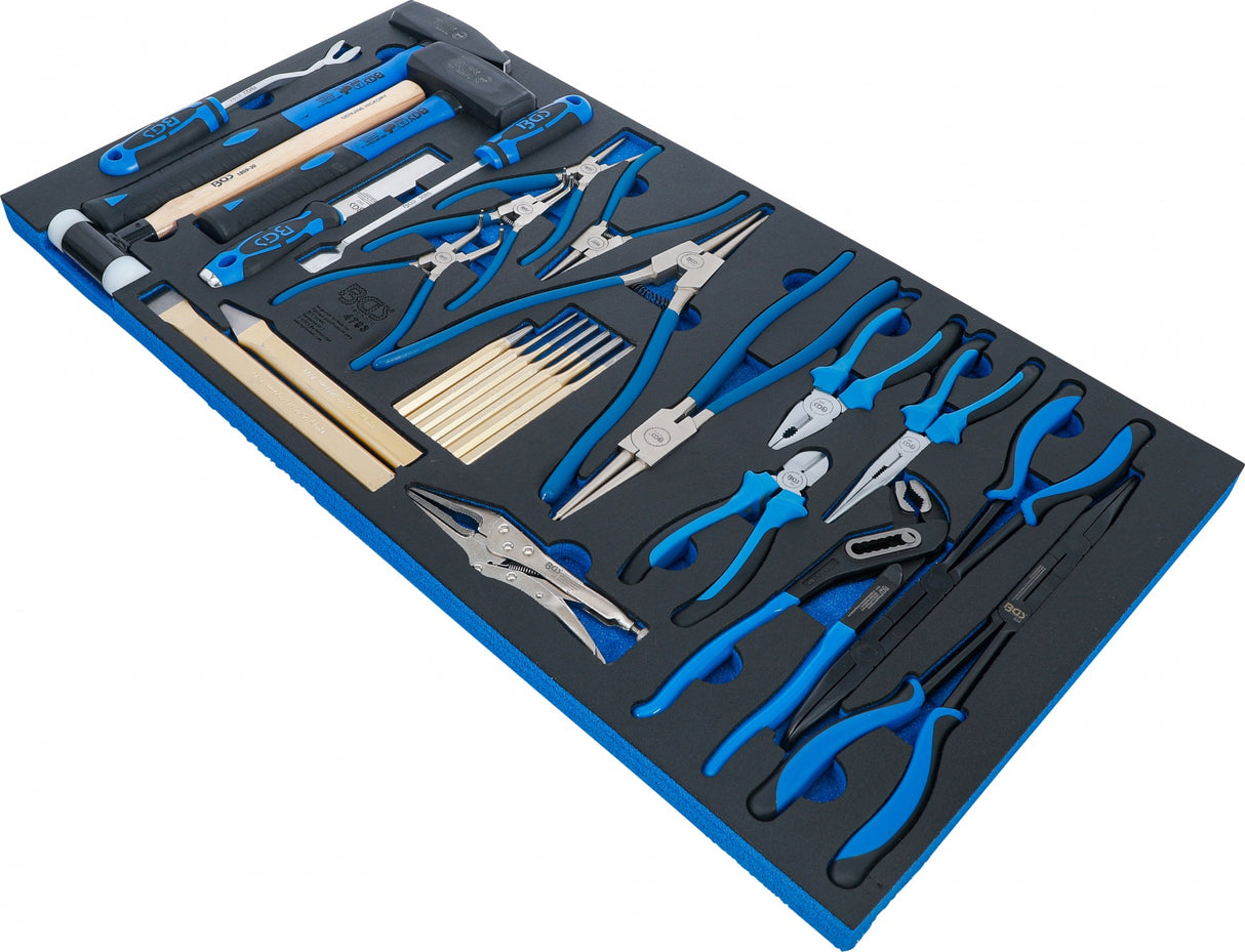 TOOL TRAY XL: HAMMER, PLIERS AND CHISEL SET | 28 PCS. (4793)