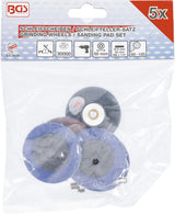 GRINDING WHEELS / SANDING PAD SET | Ø 50 MM (8590)