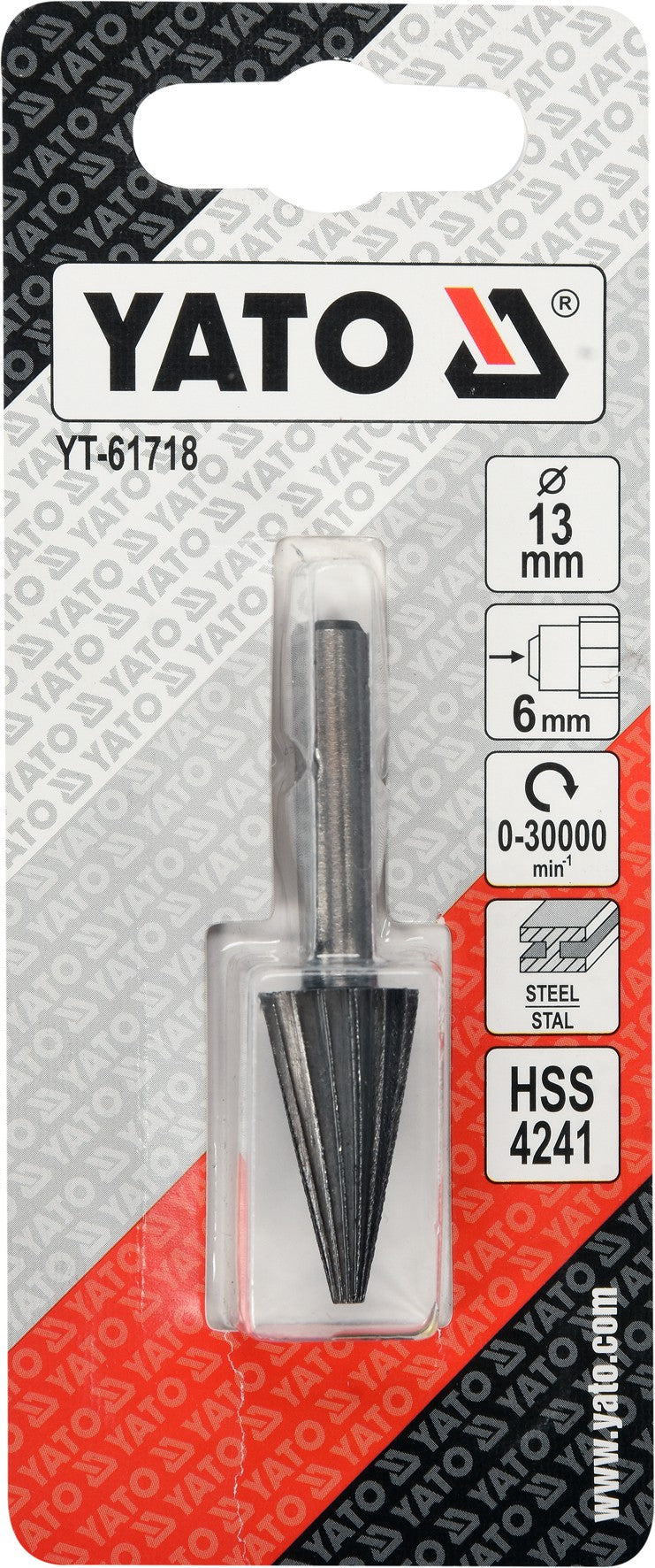 CONE WITH POINTED HEAD  ROTARY FILE HSS (YT-61718)