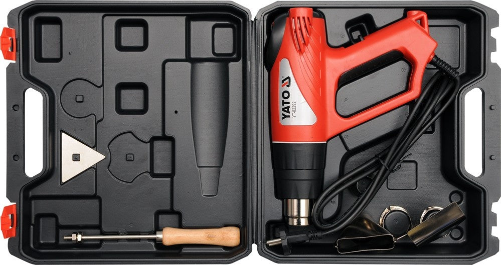 HOT AIR GUN 2000W W. ACCESSORIES LED (YT-82292)
