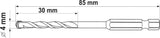 UNIVERSAL DRILL WITH HEX SHANK 4,0MM (YT-44781)