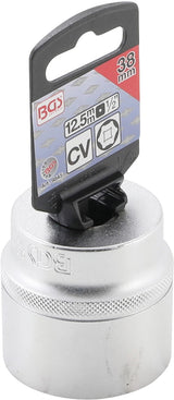 SOCKET, HEXAGON | 12.5 MM (1/2") DRIVE | 38 MM (9845)