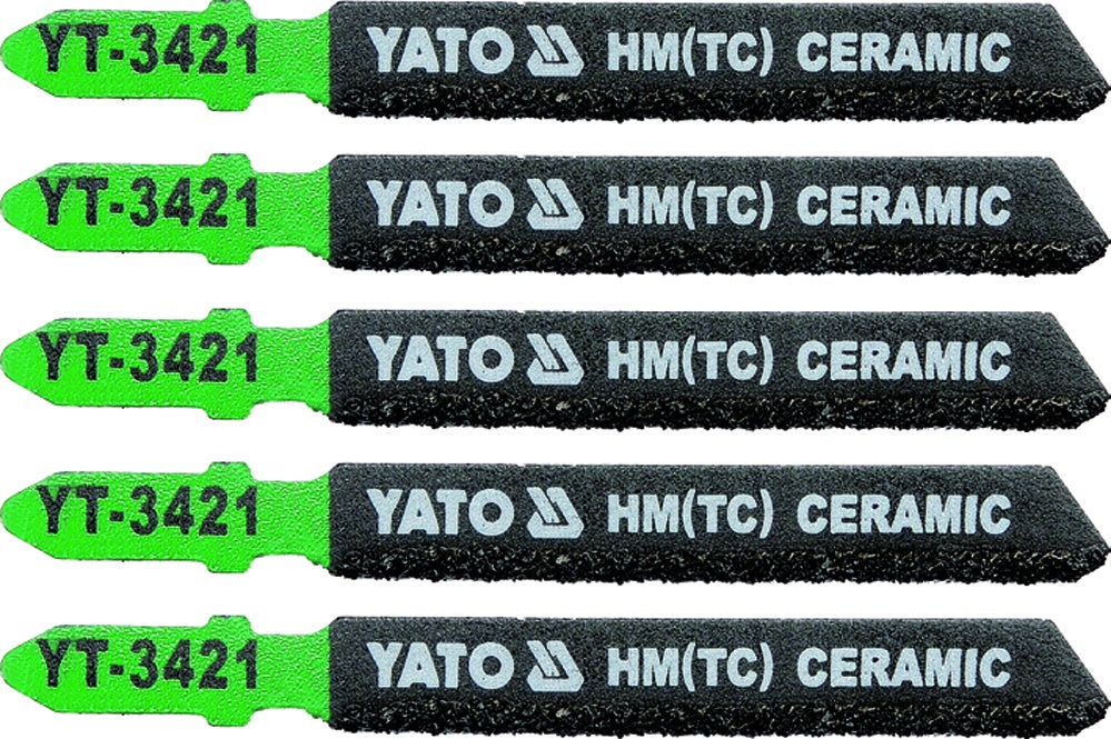 JIG SAW BLADE FOR CERAMIC TYPE T 5PCS (YT-3421)