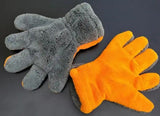 FIVE-FINGER CORAL FLEECE CAR WASH GLOVES (CCG2P)