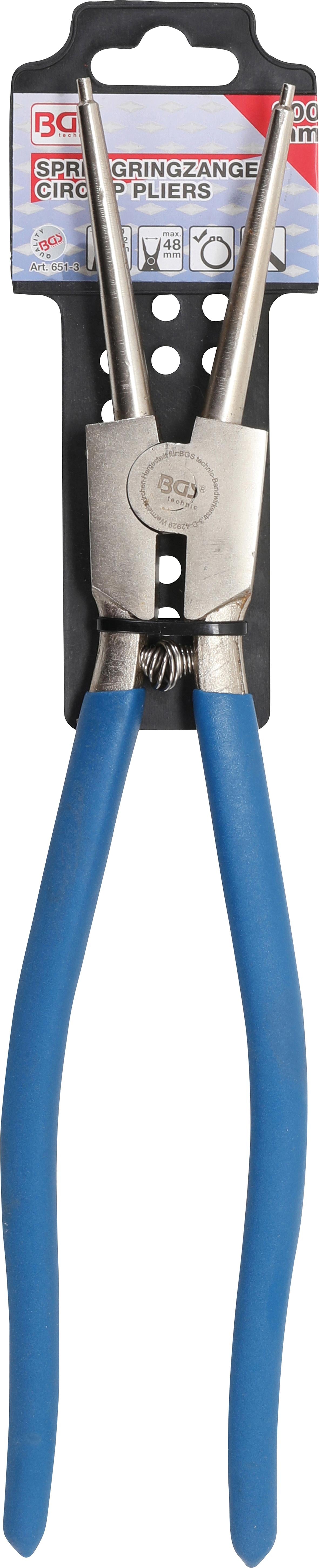CIRCLIP PLIERS | STRAIGHT | FOR OUTSIDE CIRCLIPS | 300 MM (651-3)